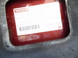 2002 TOYOTA CAMRY LE RED 2.4L AT Z19526